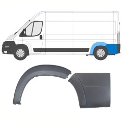 Takalokasuojan listasarja varten Peugeot Boxer 2006-2018 / Vasen / 14426