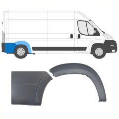 Takalokasuojan listasarja varten Peugeot Boxer 2006-2018 / Oikea / 14408