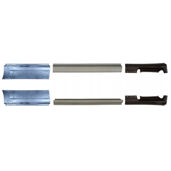 Kynnyspelti korjauspaneeli varten Toyota Proace Max 2024- / Vasen+Oikea / Sarja 16708