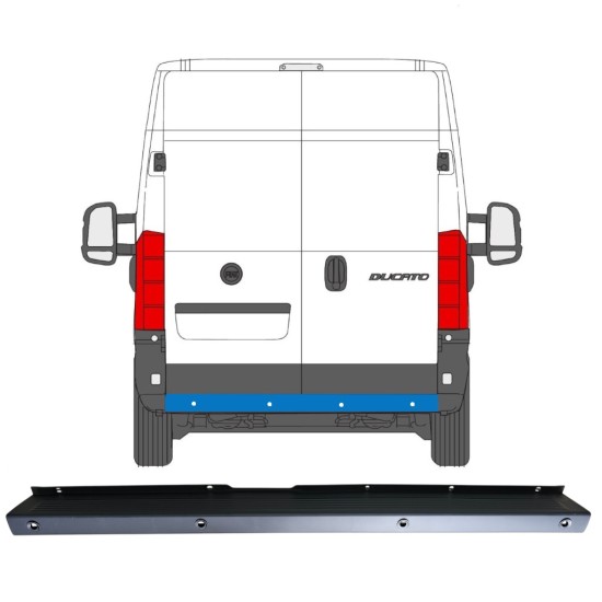 Takapuskuri PDC varten Fiat Ducato 2006-2018 16925