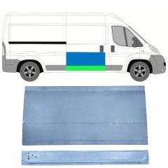 Sisäinen ja ulkoinen Liukuoven korjauspaneeli varten Citroen Jumper 2006-2025 / Oikea 15377