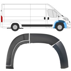 Első sárvédődíszítő elemek készlete varten Peugeot Boxer 2014-2018 / Oikea / 14398