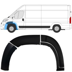 Első sárvédődíszítő elemek készlete varten Opel Movano 2021-2023 / Vasen / 14407