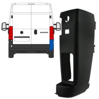 Takapuskurin kulma 180 astetta varten Peugeot Boxer 2018- / Oikea 15438