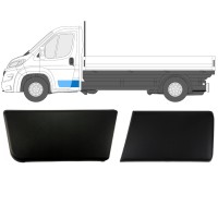 Yksittäisen hytin kylkilistojen sarja varten Fiat Ducato 2018- / Vasen / Yksikabiini / 14809