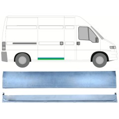 Liukuoven korjauspaneeli varten Peugeot Boxer 1994-2002 / Oikea / Sarja 14512