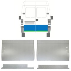 Sisäinen ja ulkoinen takaoven korjauspaneeli varten Peugeot Boxer 1994-2006 / Vasen+Oikea / Sarja 14454