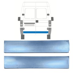 Takaoven ovipelti matala varten Citroen Jumper 1994-2006 / Vasen+Oikea / Sarja 14041