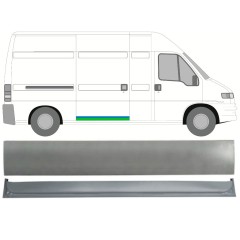 Sisäinen ja ulkoinen Liukuoven korjauspaneeli varten Peugeot Boxer 1994-2006 / Oikea 16172