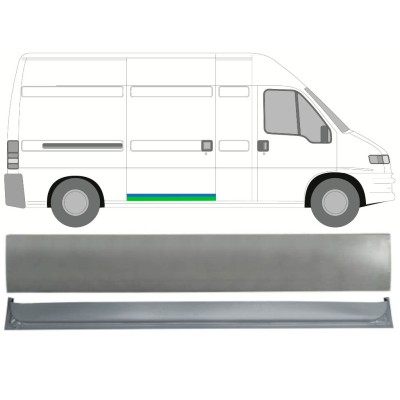 Sisäinen ja ulkoinen Liukuoven korjauspaneeli varten Fiat Ducato 1994-2006 / Oikea / Sarja 16161