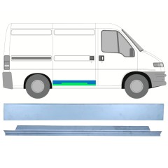 Liukuoven korjauspaneeli varten Citroen Jumper 1994-2002 / Oikea / Sarja 14364