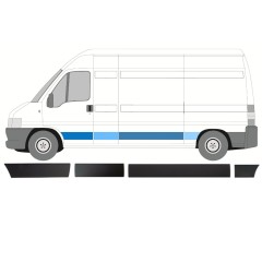 Sivulistat sarja varten Peugeot Boxer 2002-2006 / Vasen / 14392