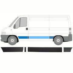 Sivulistat sarja varten Peugeot Boxer 2002-2006 / Vasen / 13880