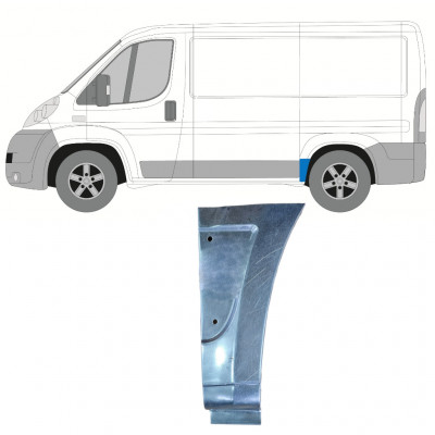 Takalokasuoja korjaussarja varten Fiat Ducato 2006- / SWB / Vasen 11473