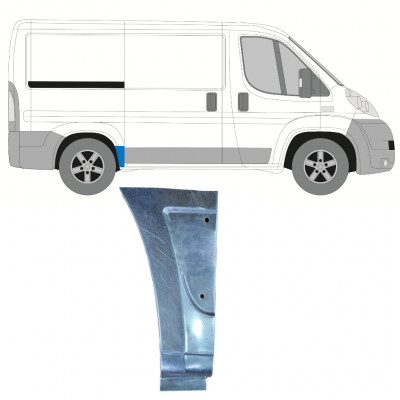 Takalokasuoja korjaussarja varten Fiat Ducato 2006- / SWB / Oikea 11472