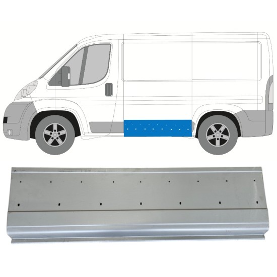 Sivukorjauspaneeli varten Fiat Ducato 2006-2014 / Oikea 14736 Sivukorjauspaneeli varten Fiat Ducato 2006-2014 / Oikea 14736
