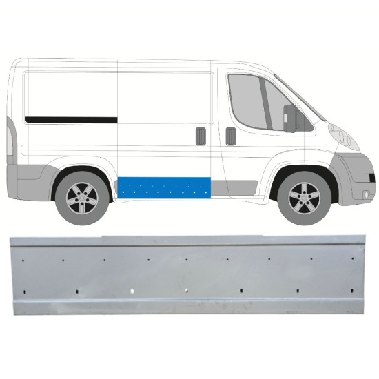 Liukuoven korjauspaneeli varten Peugeot Boxer 2006-2026 / Oikea 15473