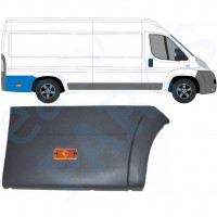 Takakoristelista lampulla varten Fiat Ducato 2006- / LWB / Oikea /  10682