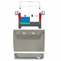 Korjauspellit takaoven varten Fiat Ducato 2006- / Vasen / Sarja 11681 Korjauspellit takaoven varten Fiat Ducato 2006- / Vasen / Sarja 11681