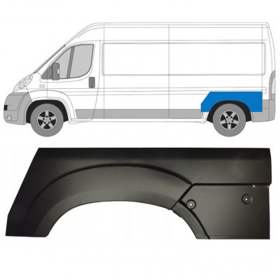 Takalokasuoja korjaussarja varten Fiat Ducato 2006- / Vasen 11726