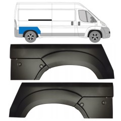 Takalokasuoja korjaussarja varten Fiat Ducato 2006-2025 / Vasen+Oikea / Sarja 11727