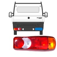 Takavalo varten Fiat Ducato 2014-2018 / Oikea 15337