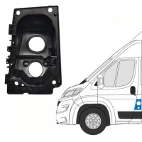 Polttoaineluukun kotelo varten Fiat Ducato 2014-2018 / Vasen 15135