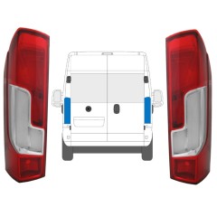 Takavalo varten Opel Movano 2021- / Vasen+Oikea 15839