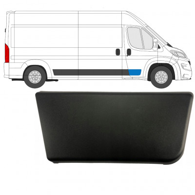 Etuoven koristelista varten Fiat Ducato 2018- / Oikea 7782