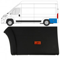 Takakoristelista lampulla varten Fiat Ducato 2018- / Vasen 7789