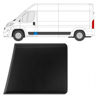 Etupilarin koristelista varten Fiat Ducato 2018- / Vasen 7800