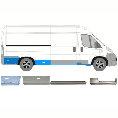 Korjauspaneeli aseta varten Citroen Jumper 2006-2026 / Oikea 16805