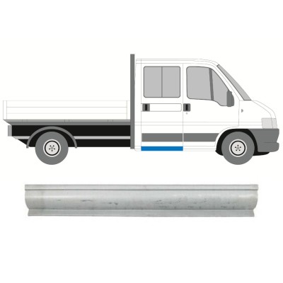 Kynnyspelti korjauspaneeli varten Fiat Ducato 1994-2006 / Vasen = Oikea (symmetrinen) 16009