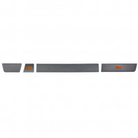 Koristelista lampulla varten Fiat Ducato 2006- / Vasen /  10449