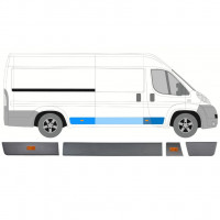 Koristelista lampulla varten Fiat Ducato 2006- / Oikea /  10447