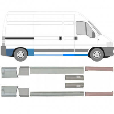 Korjauspaneeli aseta varten Fiat Ducato Boxer Relay 1994-  /  5757