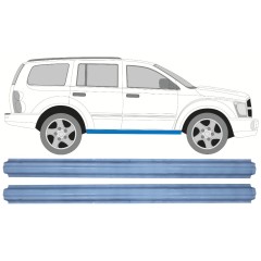 Kynnyspelti korjauspaneeli varten Dodge Durango 2003-2008 / Vasen+Oikea / Sarja 11450