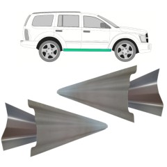 Sisäinen ja ulkoinen kynnyksen korjauspaneeli varten Dodge Durango 2003-2008 / Vasen+Oikea / Sarja 11459