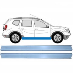 Kynnyspelti korjauspaneeli varten Dacia Duster 2010-2017 / Vasen+Oikea / Sarja 11342