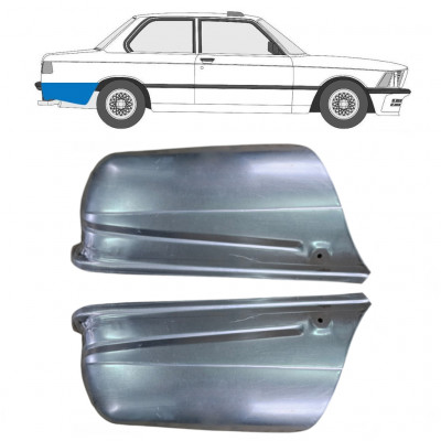 Takalokasuoja korjaussarja varten BMW 3 E21 1975-1984 / Vasen+Oikea / Sarja 10275