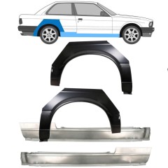 Kynnys ja takalokasuojan korjauspaneeli varten BMW 3 E30 1982-1987 / Sarja 11236