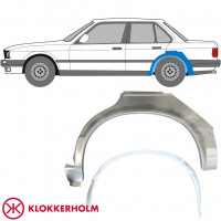 Sisäinen ja ulkoinen takalokasuojan korjauspaneeli varten BMW 3 E30 1982-1987 / Vasen / Sarja 10858