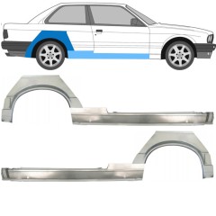 Kynnys ja takalokasuojan korjauspaneeli varten BMW 3 E30 1987-1994 / Sarja 11507