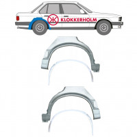 Sisäinen ja ulkoinen takalokasuojan korjauspaneeli varten BMW 3 E30 1987-1994 / Sarja 10862