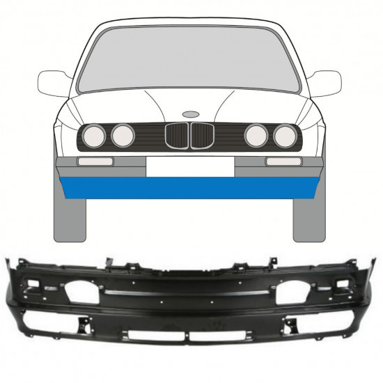 Sisäinen etukorjausosa varten BMW 3 E30 1987- 11554