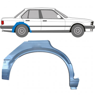 Takalokasuoja korjaussarja varten BMW 3 E30 1982-1987 / Oikea 6390