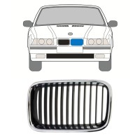 Säleikkö varten BMW 3 E36 1990-1995 / Vasen 16296