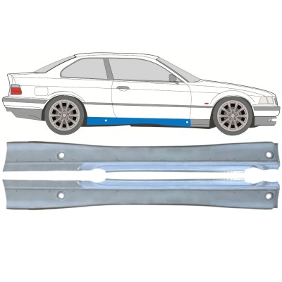Kynnyspelti varten BMW 3 E36 1990-2000 / Vasen+Oikea / COUPE / Sarja 16067