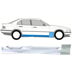 Täysi kynnys ja etulokasuojan korjauspaneeli varten BMW 3 E36 1990-2000 / Oikea / Sarja 11205