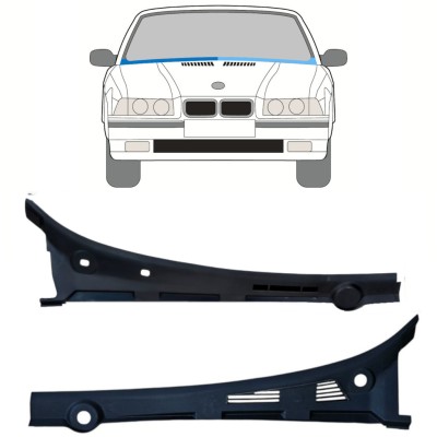 Tuulilasin korjauspaneeli varten BMW 3 E36 1990-2000 / Vasen+Oikea / COMBI / SEDAN / COMPACT / Sarja 16900